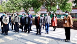 贺州市卫健系统调研组赴我院参观交流医养结合工作