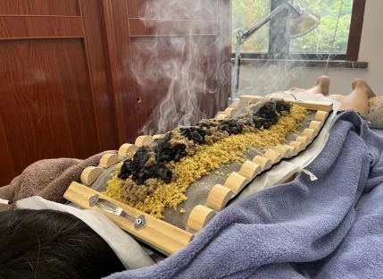 隔姜灸